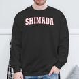 Shimada Japan Nihon 日本 島田himada スウェットシャツ 高齢者への贈り物