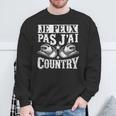 Vintage Humour Danseur Country Je Peux Pas J'ai Country Sweater e Cadeaux pour les vieillards