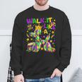Walk It Like A Dog Mardi Gras Louisiana Carnival Fat Tuesday Sweatshirt Gifts for Old Men