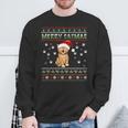 Weihnachten Mitüßer Katze Frohe Weihnachten Merry Catmas Sweatshirt Geschenke für alte Männer
