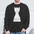 チェス、チェスの駒、ルーク、チェス愛好家、ギフト Chess スウェットシャツ 高齢者への贈り物