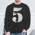 ナンバー5 スウェットシャツ 高齢者への贈り物