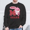 ママシャーク・レトロ・ベイシャーク・サメなかぞく・プレゼント・キッズ・メンズ・ウーマンズ スウェットシャツ 高齢者への贈り物
