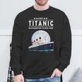 息子のための1912年のヴィンテージタイタニック航海船クルーズギフト スウェットシャツ 高齢者への贈り物