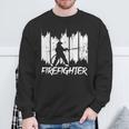 面白い消防士消防チーム消防団 スウェットシャツ 高齢者への贈り物