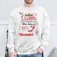 1975年11月 誕生日 この女王は1975年11月に生まれました スウェットシャツ 高齢者への贈り物