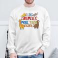 Me Gustan Los Animales Más Que Las Personas Que Amo A Los Amantes Del Bienestar Animal Camisa de entrenamiento Regalos para ancianos