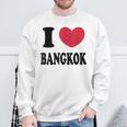 I Love Bangkok バンコクが大好き スウェットシャツ 高齢者への贈り物