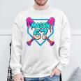 Mason 67 Ice Cream Drip Baseball Meme Sweatshirt Gifts for Old Men