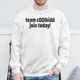 Team C00lkidd Join Today Coolkidd C00lkid クールキッド楽しいゲーム スウェットシャツ 高齢者への贈り物
