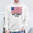 Victory 1776 愛国的 ベッツィー・ロス アメリカ国旗 星13個 スウェットシャツ 高齢者への贈り物