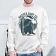 Vintage Badgerurf Co レトロ サーフィン カリフォルニアアート スウェットシャツ 高齢者への贈り物