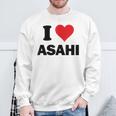 アイハート アサヒジャパン ラブ日本土産アイテム スウェットシャツ 高齢者への贈り物