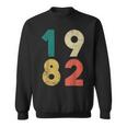 1982 デザイン レトロバースデーヴィンテージ 1982 スウェットシャツ