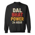 Dal Bhat Power 24 Hour ネパールトレッキングデザイン スウェットシャツ