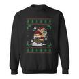 Santa Pooping Down The Chimney Ugly Christmas Sweater Sweatshirt