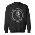 All I Know Is Scotty Doesn’T Know Socrates Vintage Quote Sweatshirt