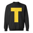 LetterGroup Costume Pretend Halloween Costume Sweatshirt