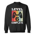 Level 6 6年目の結婚記念日のギフトに最適 スウェットシャツ
