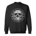 We Are Not Descended From Fearful Skull Sweatshirt