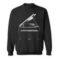 Piano À Queue Instrument De Musique Illustration Graphique Piano À Queue Sweater e