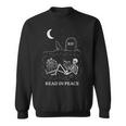 Read In Peace – Motifquelette Amusant Pour Les Amateurs De Livres Sweater e