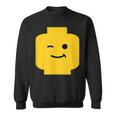Winking Winky Face ミニフィグ ブリックトイtシャツ スウェットシャツ