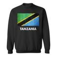 タンザニア国旗tシャツ スウェットシャツ