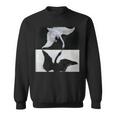 ヒルマ・アフ・クリント作「白鳥」1915年 長袖tシャツ スウェットシャツ
