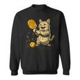 ピックルボール選手 ピックルボールの猫 長袖tシャツ スウェットシャツ