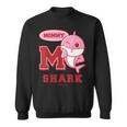 ママシャーク・レトロ・ベイシャーク・サメなかぞく・プレゼント・キッズ・メンズ・ウーマンズ スウェットシャツ