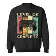 レベル20コンプリート20歳誕生日プレゼントゲーマー スウェットシャツ