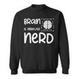 ヴィンテージ NERDファレル Brain Is Forever Nerd ギフトアイデア スウェットシャツ