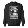 加藤苗字名字 A Kato Thing You Wouldn't Understand Family Name スウェットシャツ