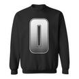 数字 0 ゼロ スウェットシャツ
