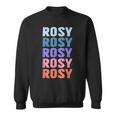 面白いギフト名 Rosy パーソナライズ 名前 スウェットシャツ