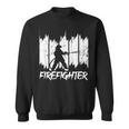 面白い消防士消防チーム消防団 スウェットシャツ