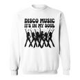 Disco Music It's In Myoul ヴィンテージ 70年代 ダンシング レトロダンス スウェットシャツ
