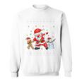 Dabbinganta Christmas おかしいdabサンタクロースクリスマス スウェットシャツ
