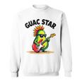 Guactar 面白い アボカド愛好家 食べ物 駄洒落プリント メンズ レディース キッズ スウェットシャツ