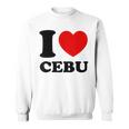 I Love Cebu フィリピン フィリピン人 スウェットシャツ