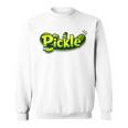 Mr Pickle ピクルス 風変わりで楽しいグラフィックピクルス スウェットシャツ