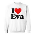 アイ・ラブ・ハート・エヴァ スウェットシャツ