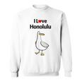 アイ・ラブ・ホノルル スウェットシャツ