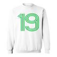 ナンバー19シャツ レトロユニフォーム ヨーロッパスタイル バックプリントジャージ スウェットシャツ
