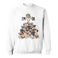 パグがいっぱい I'm Ok パグ好き。 スウェットシャツ