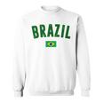 ブラジルシャツ メンズ レディース キッズ ブラジル サッカーファン スウェットシャツ