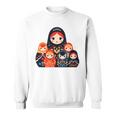 マトリョーシカ ロシア人形 入れ子人形 マトリョーシカ 長袖tシャツ スウェットシャツ