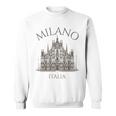ミラノ イタリア ドゥオーモ 大聖堂 建築 イタリア スウェットシャツ