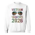 レトロ ベトナム バケーション 2026 旅行 ビーチ 旅行 マッチング スウェットシャツ